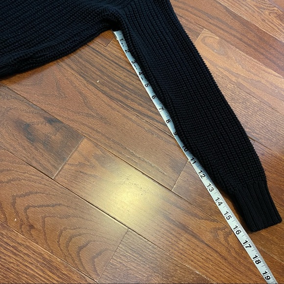 Divided Black Crop Turtleneck Sweater Size XSmall - Picture 12 of 12